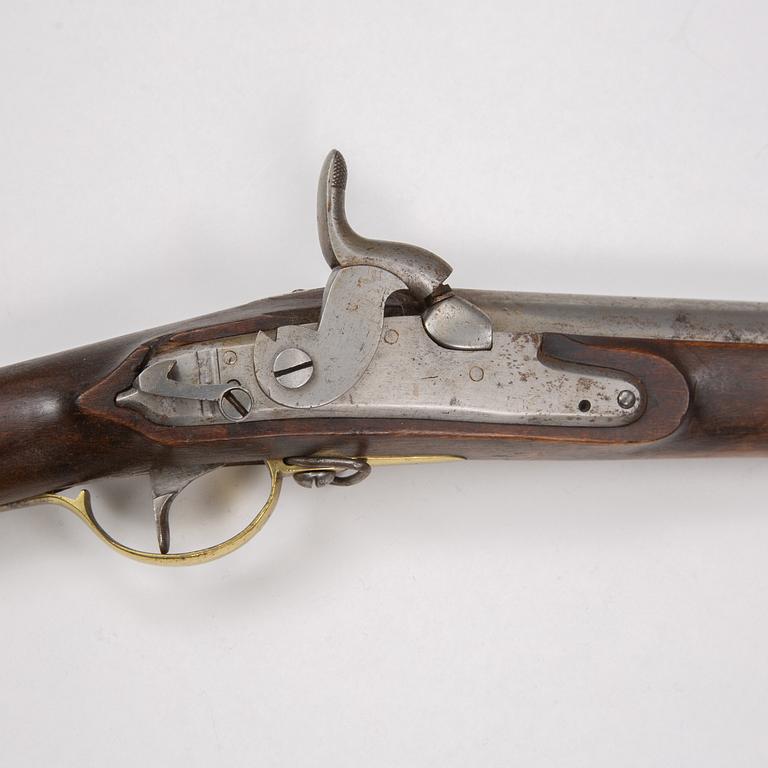 A 19th Century Swedish military percussion gun.