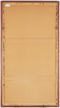 Förfadersporträtt, Qingdynastin, 1800-tal. Med signatur.