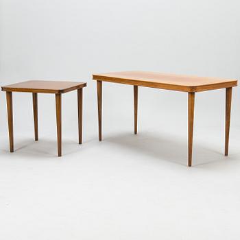 Two 1950's coffee tables the other for Oy Paul Boman Ab.