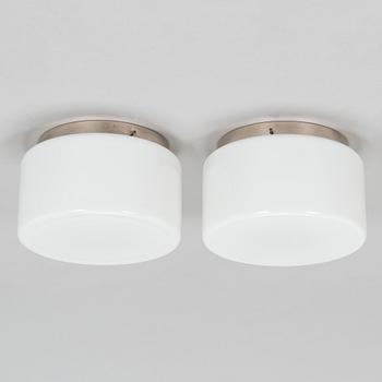 Paavo Tynell, A pair of 1930s ceiling light '2016', Taito.