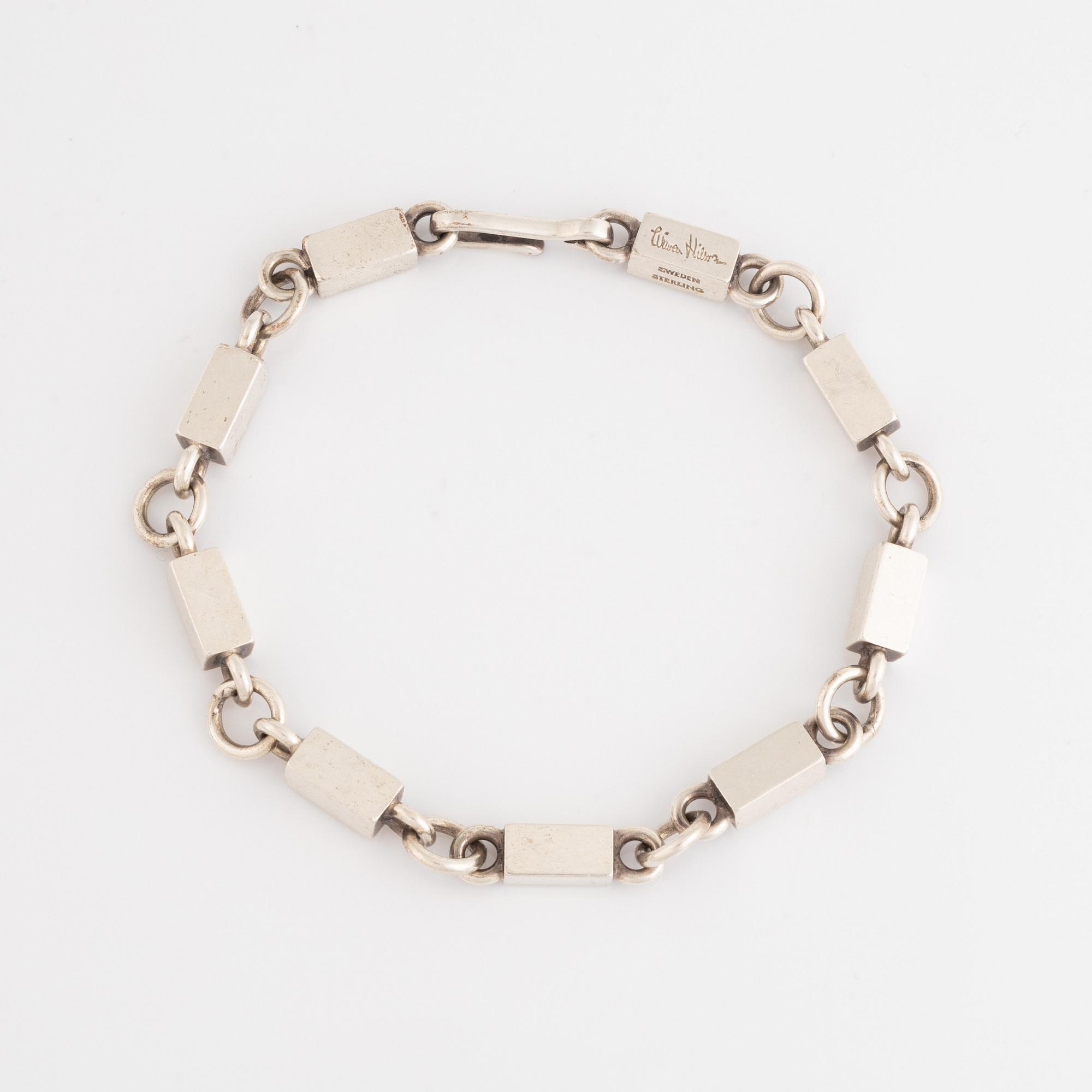 Wiwen Nilsson, sterling silver bracelet.