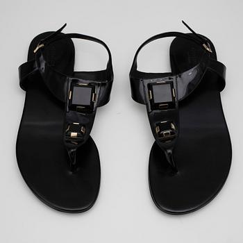 SANDALETTER samt KUVERTVÄSKA, Gucci, 2000-tal.