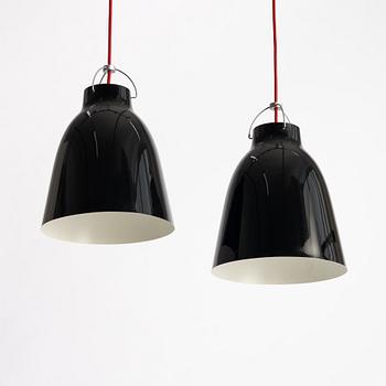 Cecilie Manz, Pendant lamps, a pair, Caravaggio P2, Lightyears, Denmark.