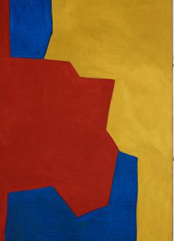 Serge Poliakoff, "Composition abstraite".