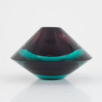 Kaj Franck, vase, "Flying Saucer", KF 235,  Nuutajärvi, Notsjö, Finland 1958.