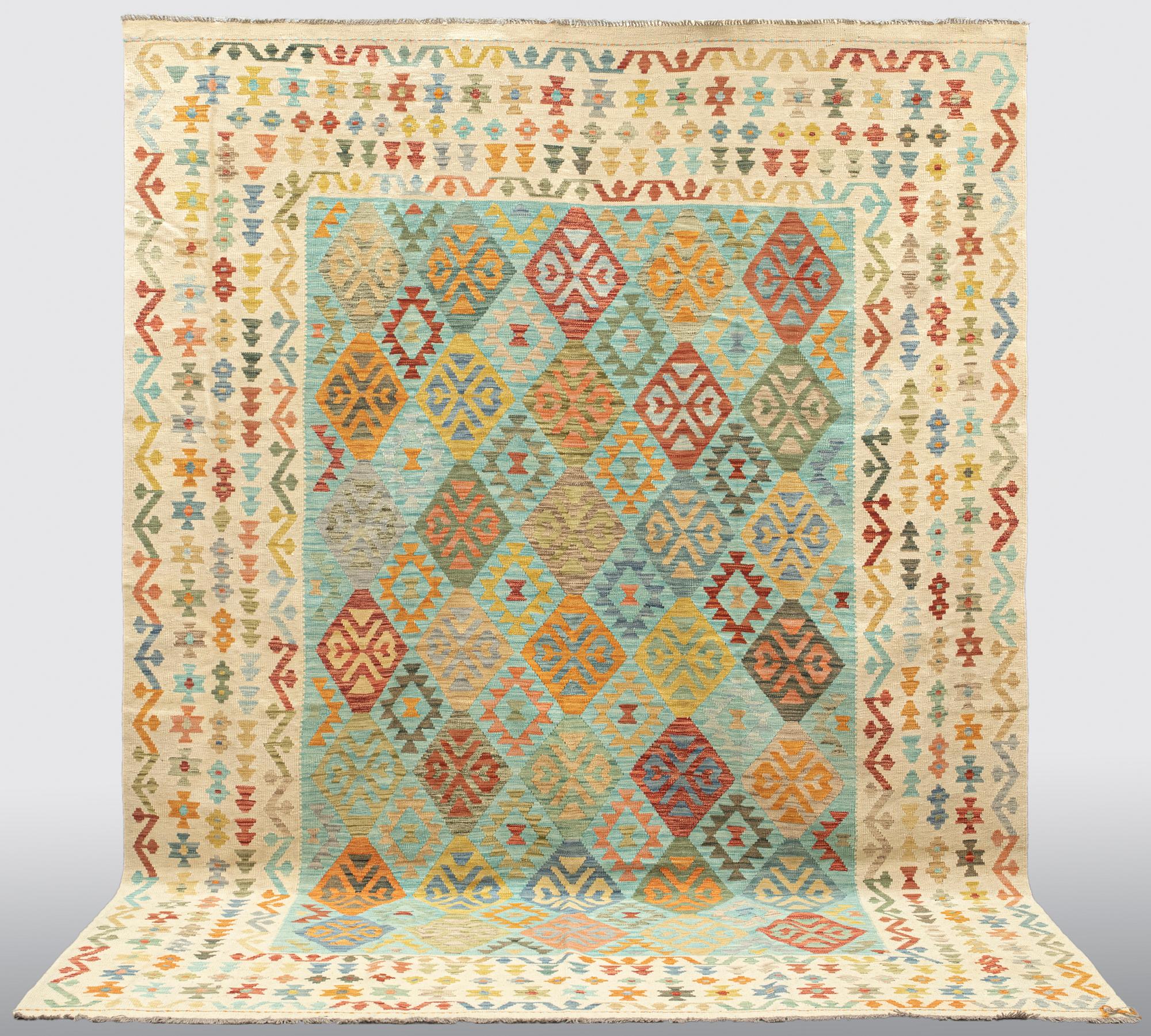 A rug, Kilim ca 346 x 258 cm.