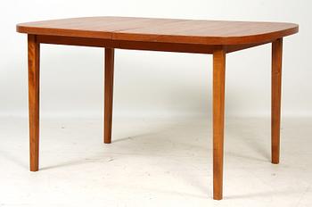 MATBORD samt STOLAR, 4 st, 1900-talets mitt.