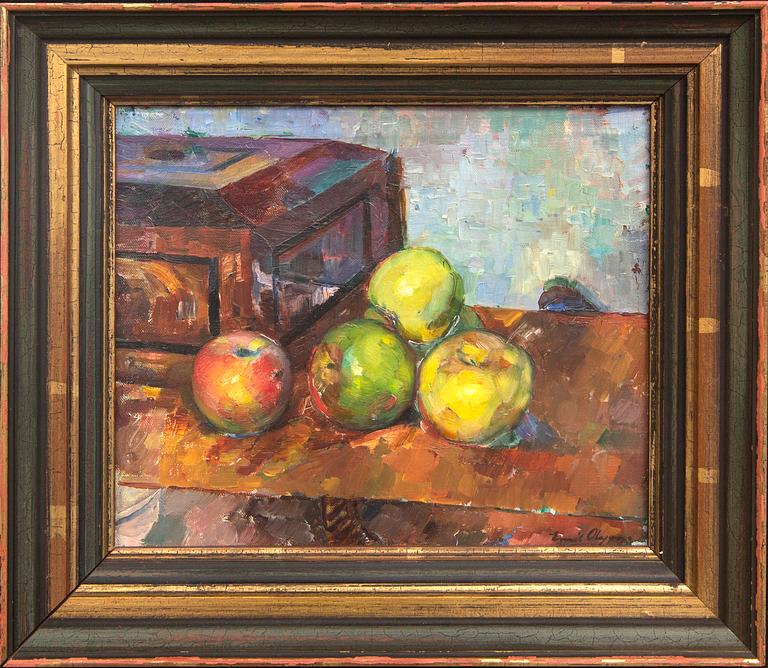 Emil Olsson, oil on canvas, signed.