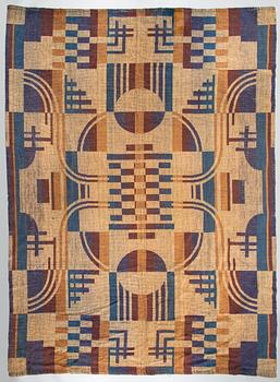 Matto, Art Deco, Keski-Eurooppa 1920/1930-luku. Noin 360 x 265 cm.