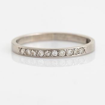 Eight cut diamond ring.