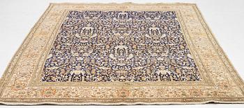 Rug, Tabatabaei/Tabriz, semi-antique, approximately 361 x 288 cm.