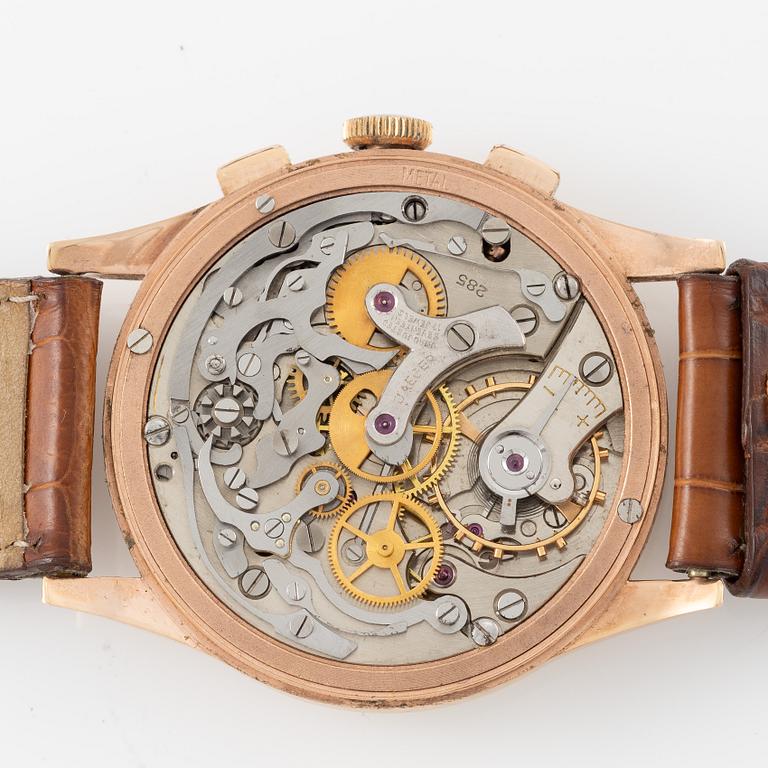 Jaeger, "By Universal Genève", "Jumbo", chronograph, ca 1950.