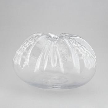 Lars Hellsten, attributed to. A pumpkin glass sculpture.