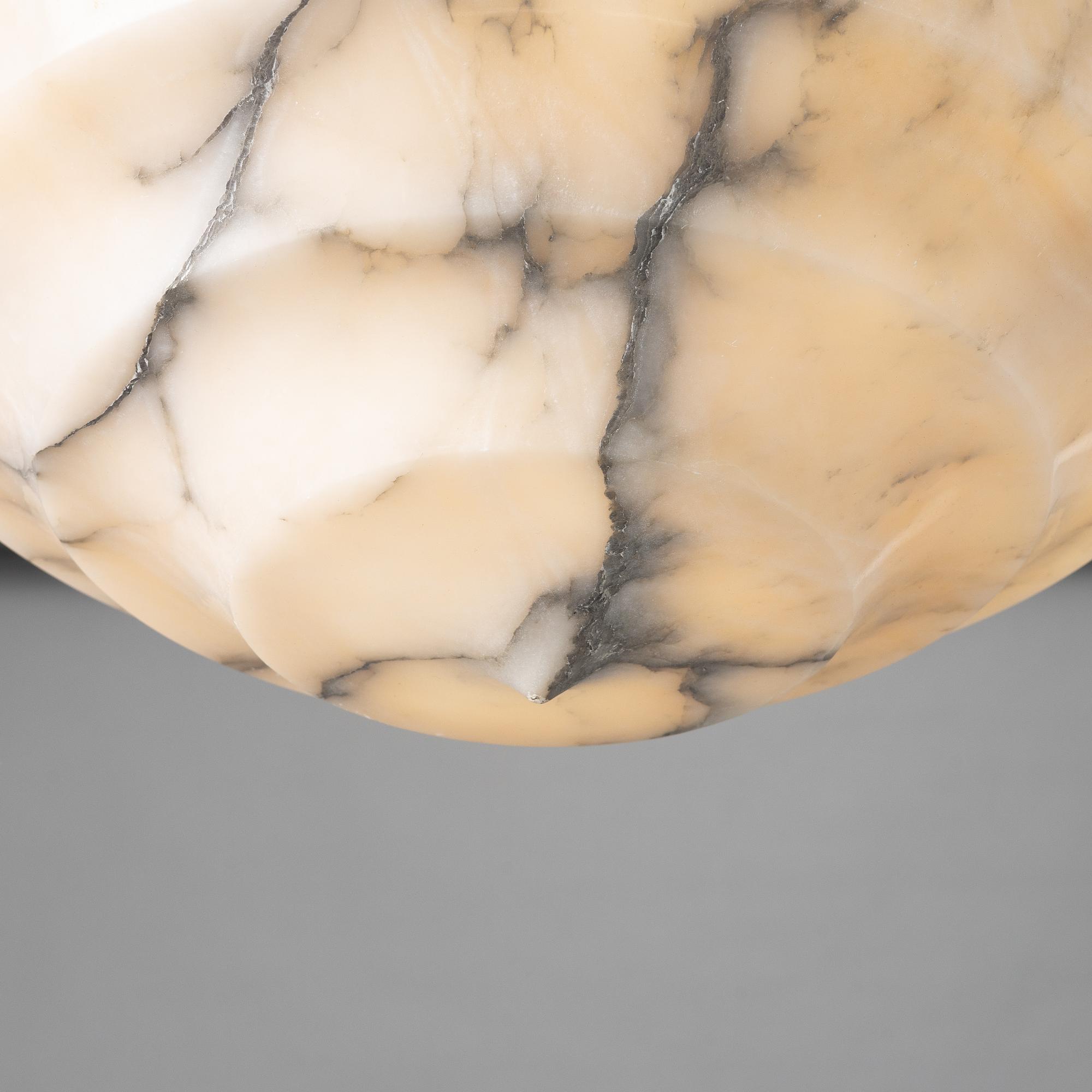 Takampel, alabaster, 1920-tal.