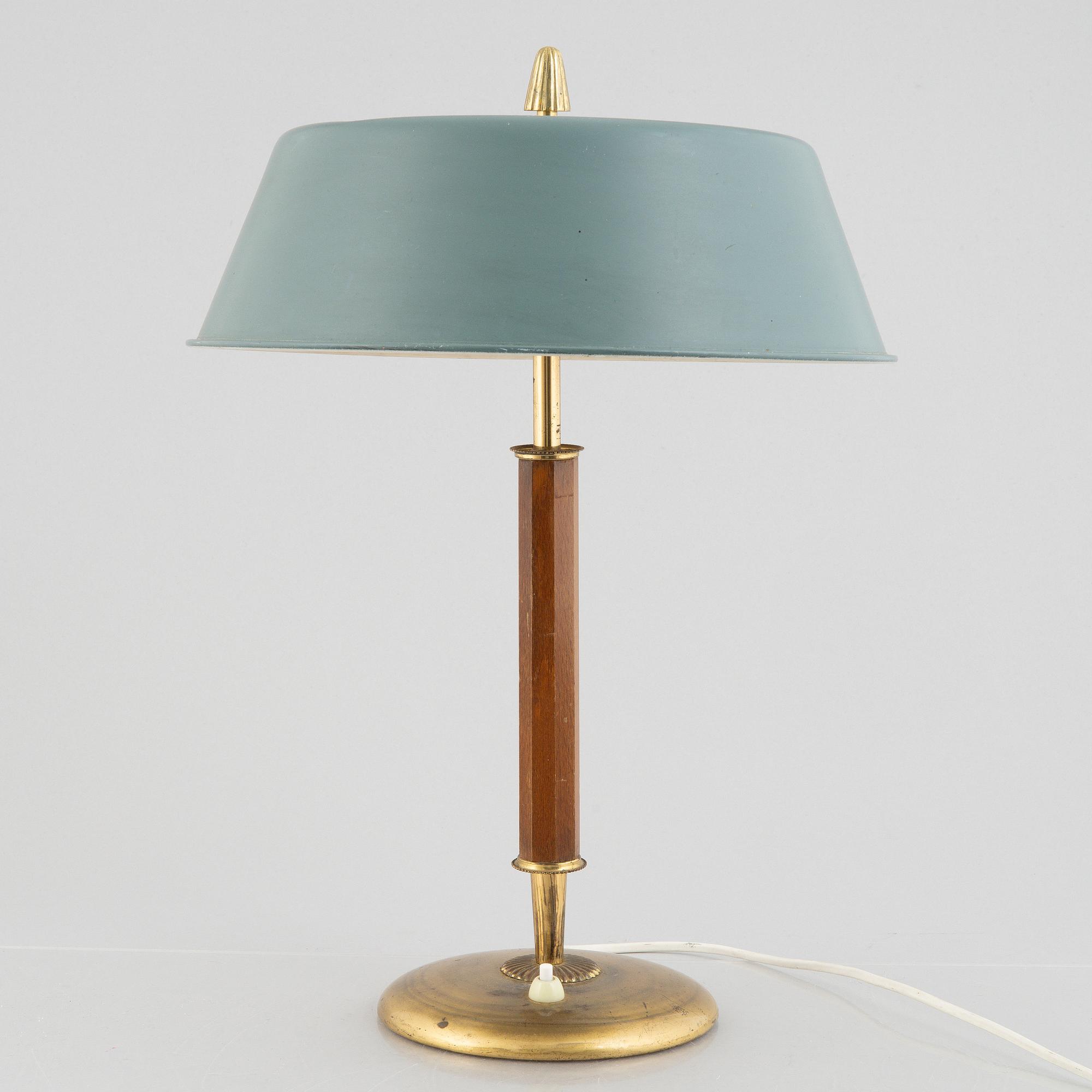 Bertil Brisborg, a table lamp, model "32038", Nordiska Kompaniet, 1940s-50s.