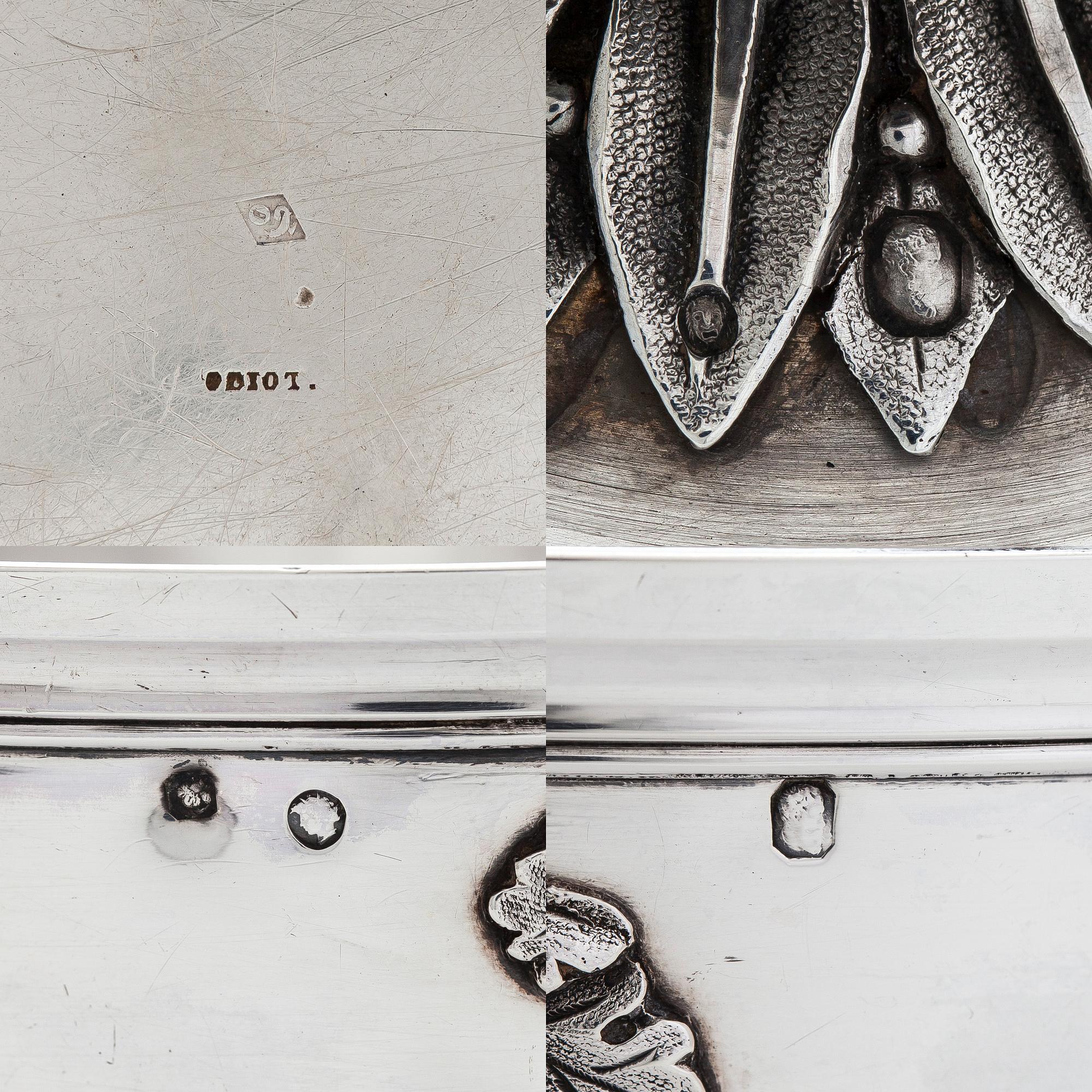 An Odiot silver tureen, Paris, 1819-1838.