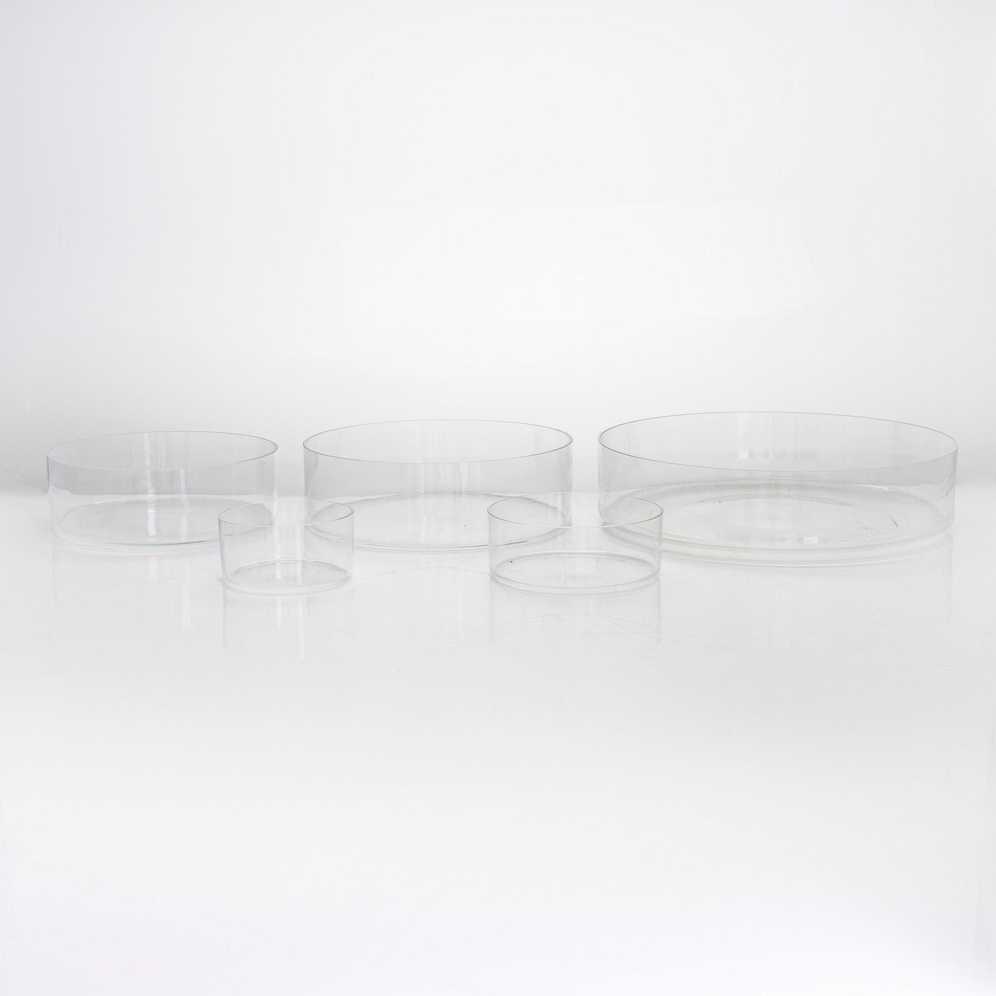Timo Sarpaneva, 'Marcel' bowl 2370 and plate 2270 for Iittala. In production 1993-1998.