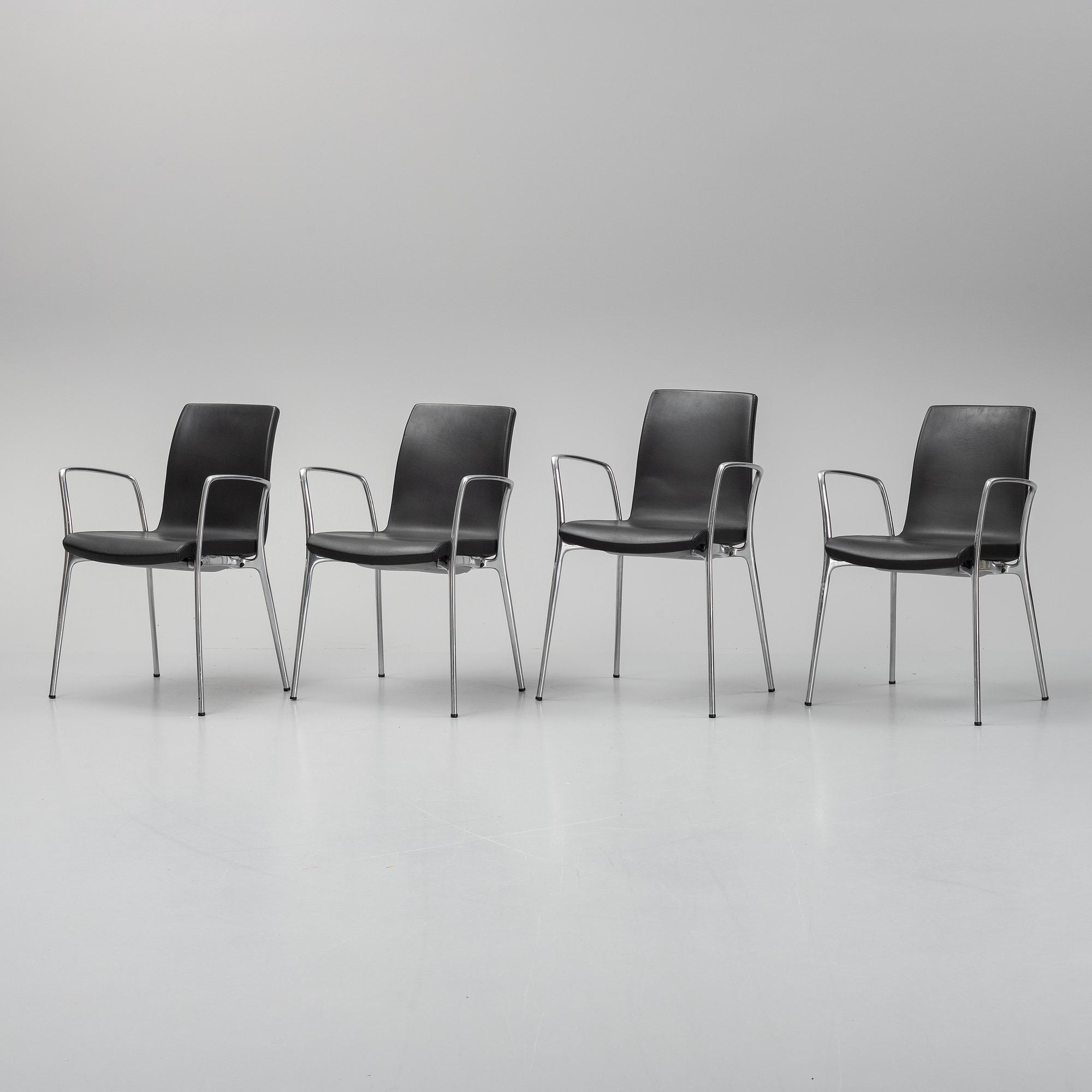 Jorge Pensi, a set of 4 'Gorka' chairs.