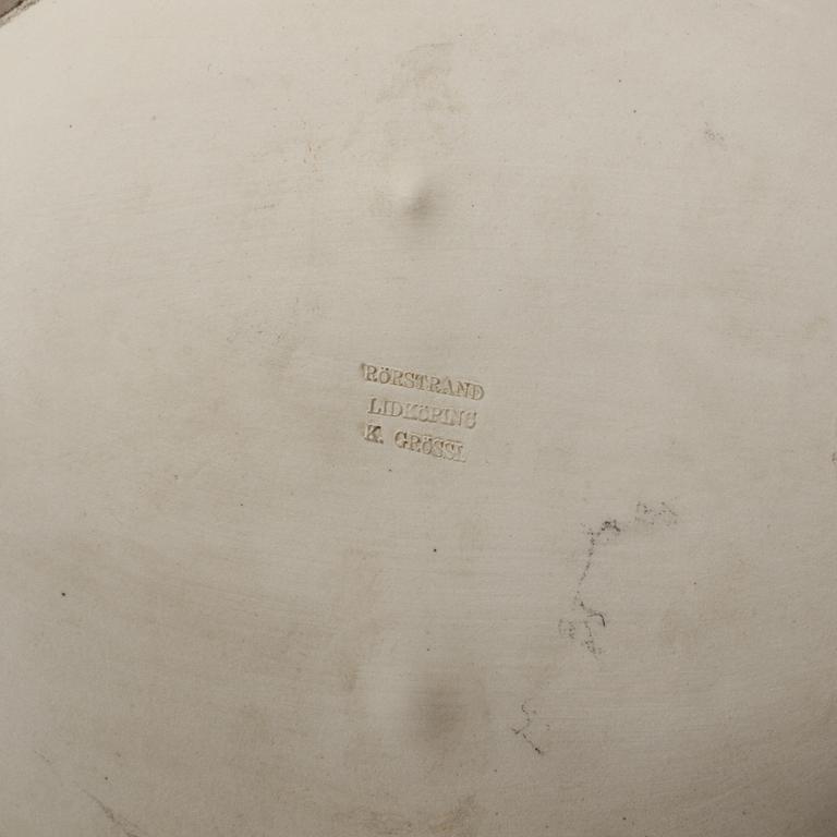 FIGURIN, stengods, Karl Grössl, Rörstrand, 1900-tal.