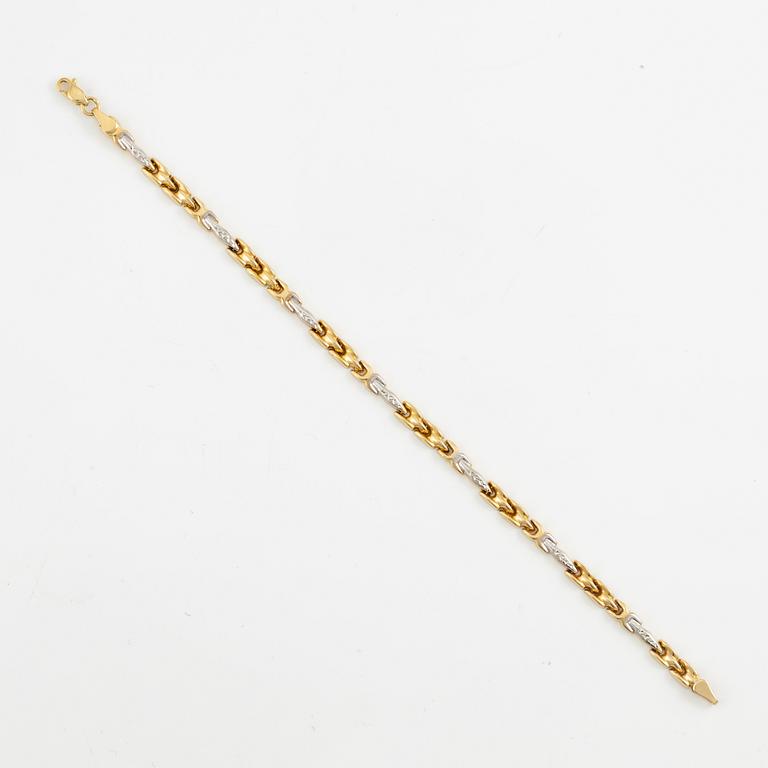Bracelet, 14K gold,.
