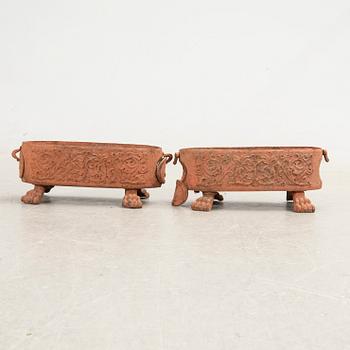 Jardinières, a pair, 19th century.