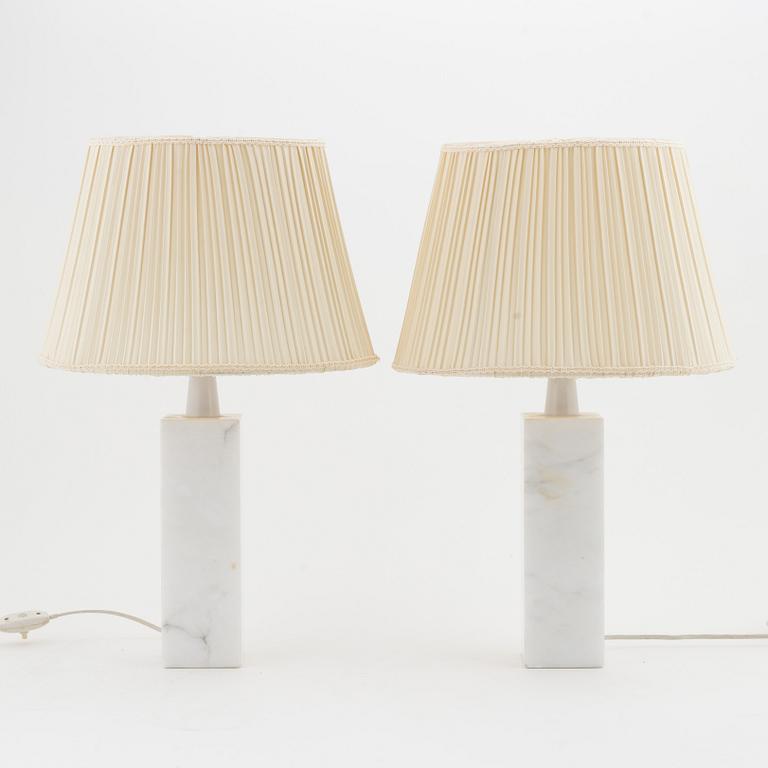 A pair of 1960's/70's table lamps.