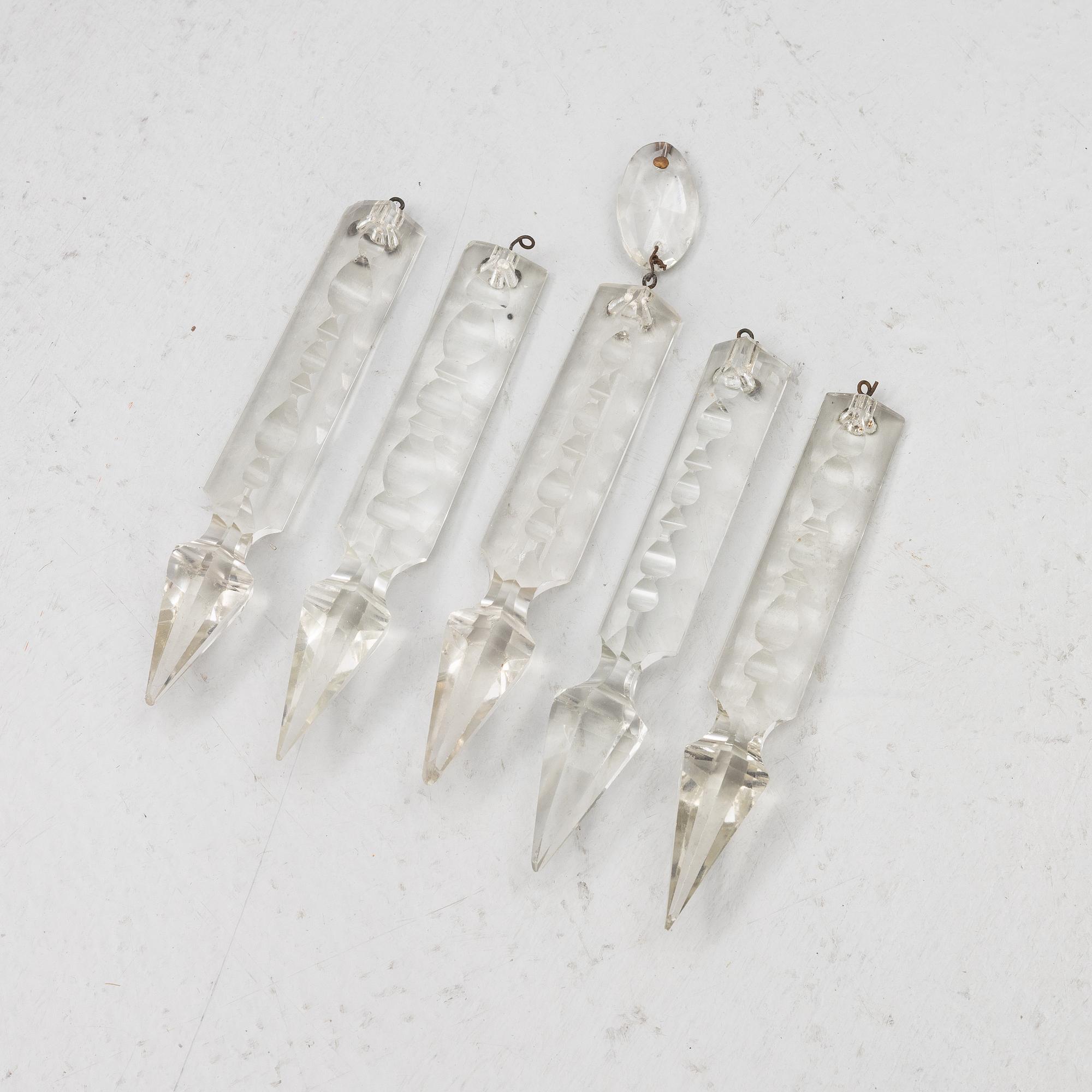 Ljuskrona, 1800-tal med äldre delar.