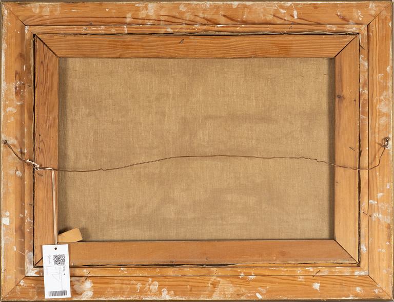 Sigfrid August Keinänen, Landscape with a Church in the Background.