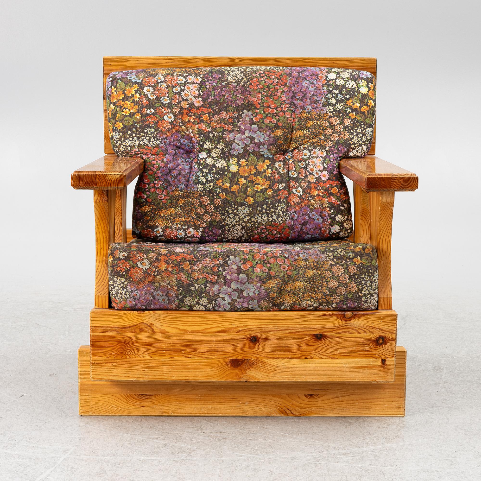 Armchair, Stockholms Träinrednings AB (Trä-Inn), 1970s.