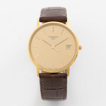 Tissot, armbandsur, 18K guld, 33 mm.