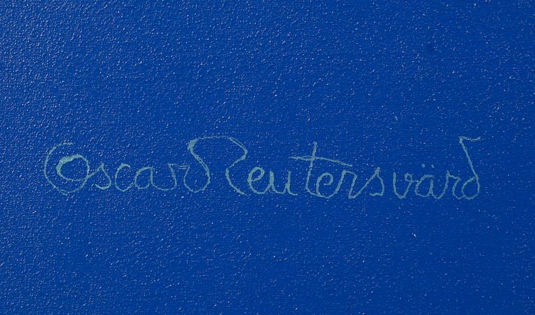 OSCAR REUTERSVÄRD, olja på duk, signerad.