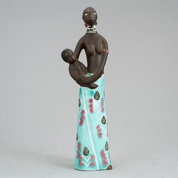 DOROTHY CLOUGH, figurin, keramik, Upsala-Ekeby.