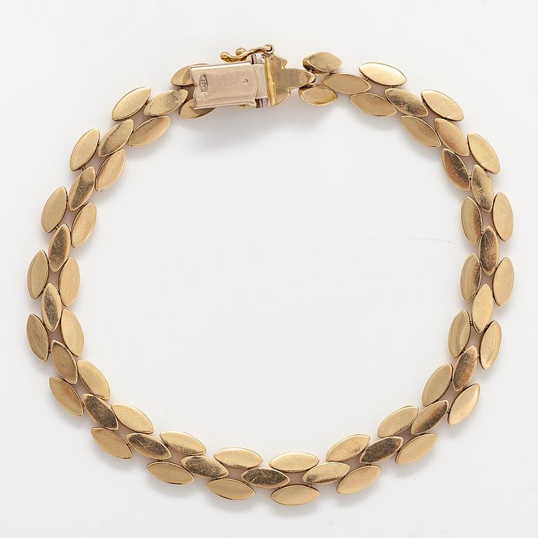 ARMBAND, 18K guld.