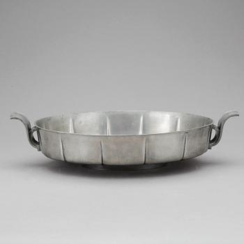 SKÅL, tenn, Edvin Ollers, Stockholm, 1936.