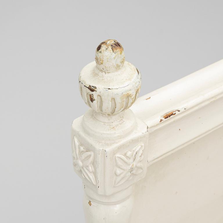 Bed frame, late 18th century, Gustavian.