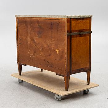 Chest of drawers, Gustavian style, 19th century.