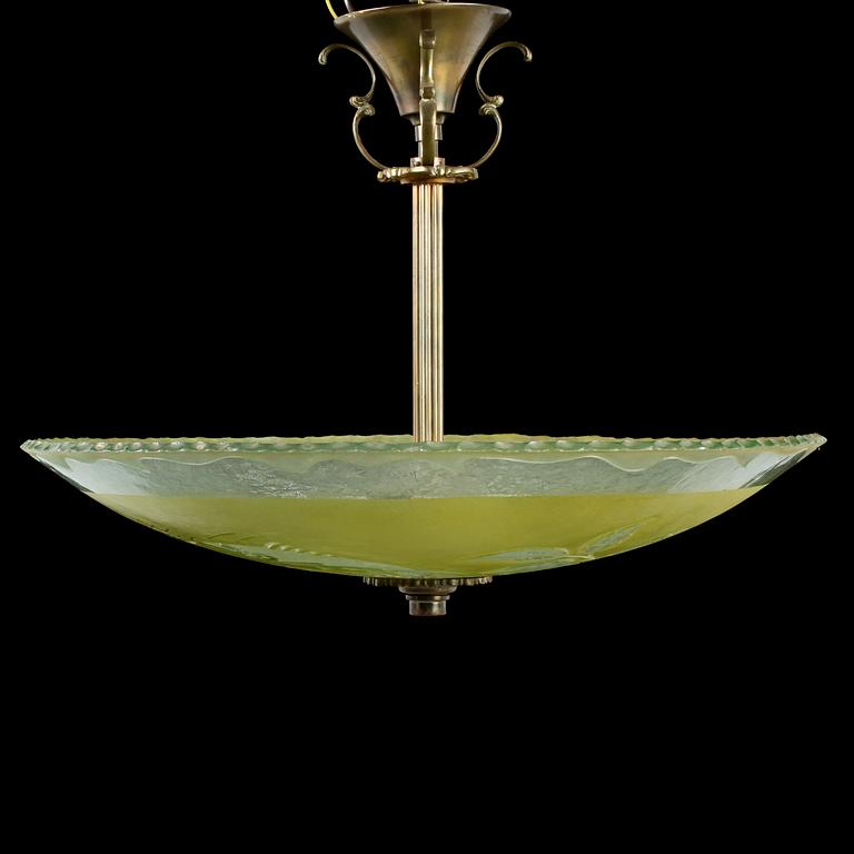 TAKPLAFOND, 1940/1950-tal, höjd ca 50 cm.