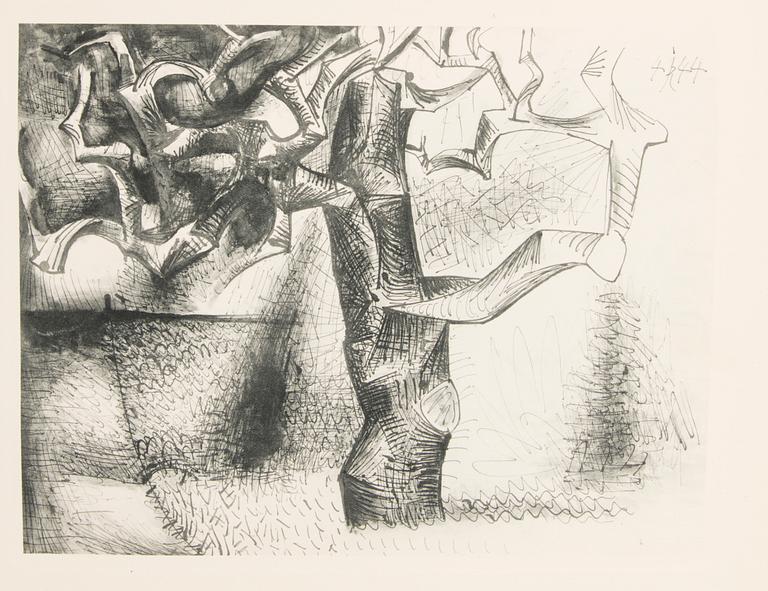 Book "Picasso Dessins" by Paul Eluard, Les Editions Braun & Cie, 1952.