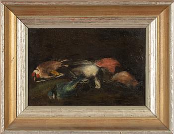 Dutch shool, 19th Century, oil on paper-panel.
