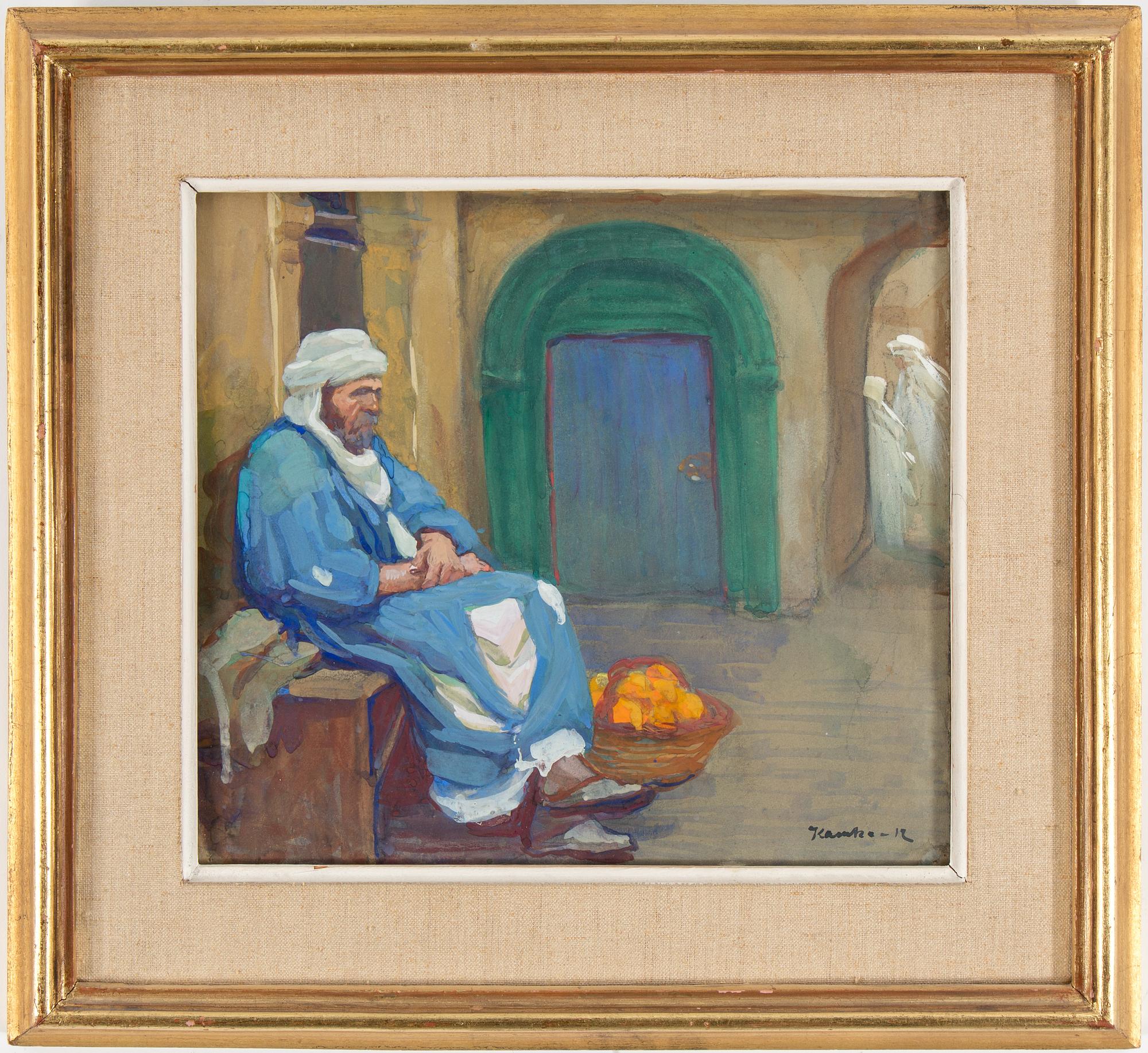 IVAR KAMKE, signerad Kamke och daterad -12, gouache.