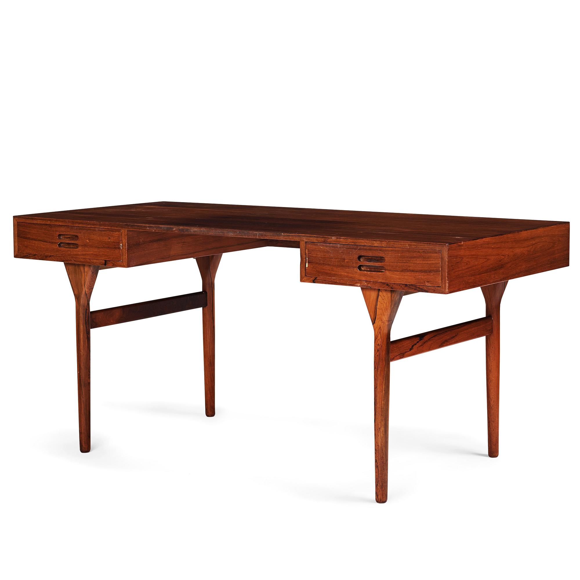 Nanna Ditzel, a freestanding desk by Søren Willadsen, Denmark 1960's.