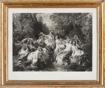 Philipp Hermann Eichens · PHILIPP HERMANN EICHENS, gravyr, 1858. Sign i plåten.