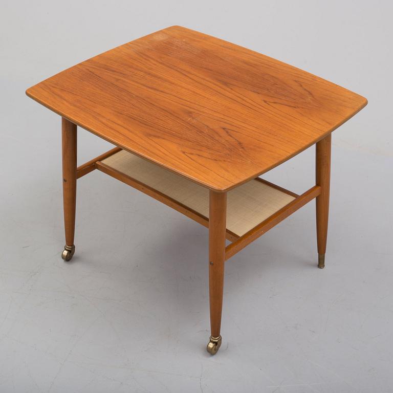 a mid 20th century teak table.