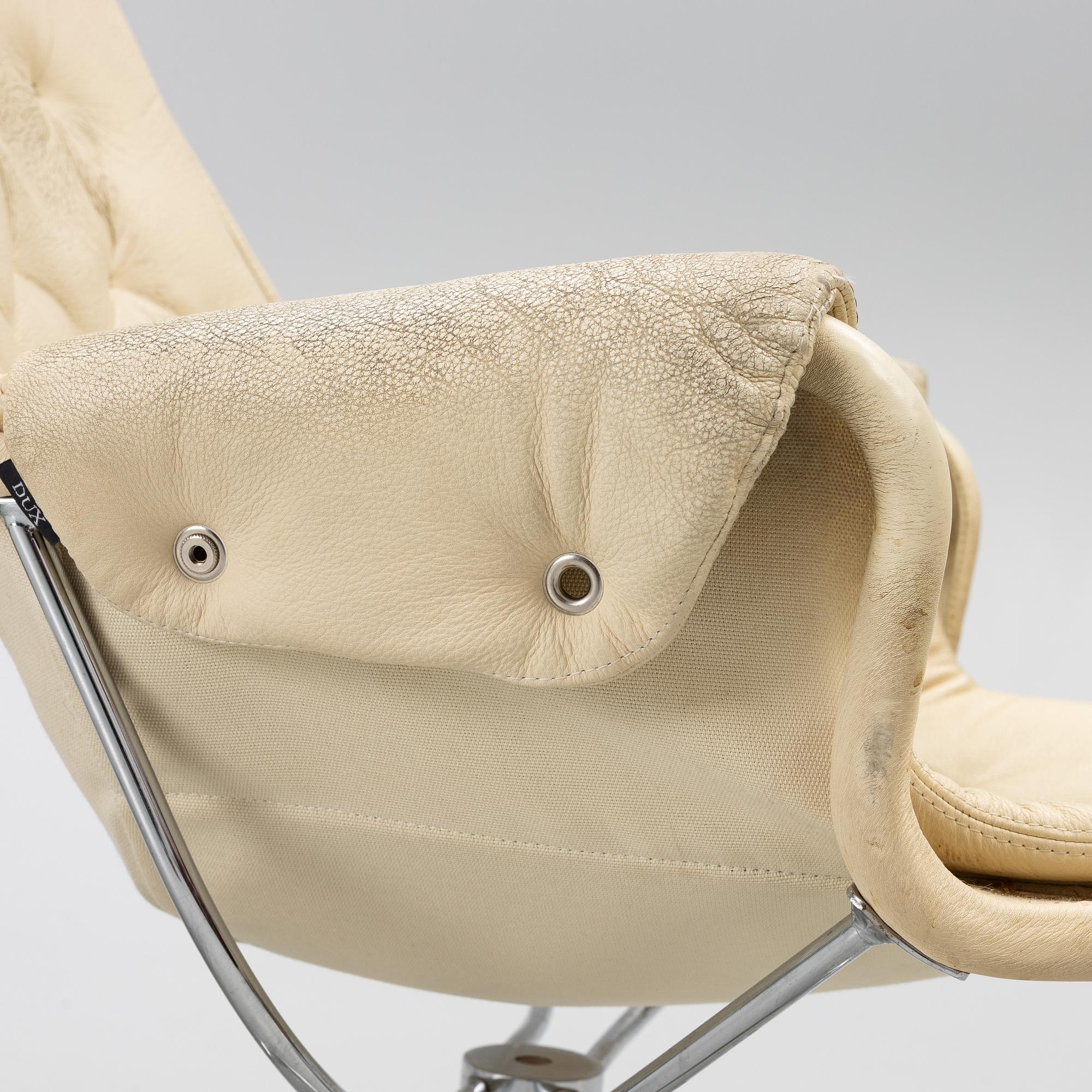 Bruno Mathsson, fåtöljer, ett par, ”Jetson”, Dux, 1900-talets andra hälft.