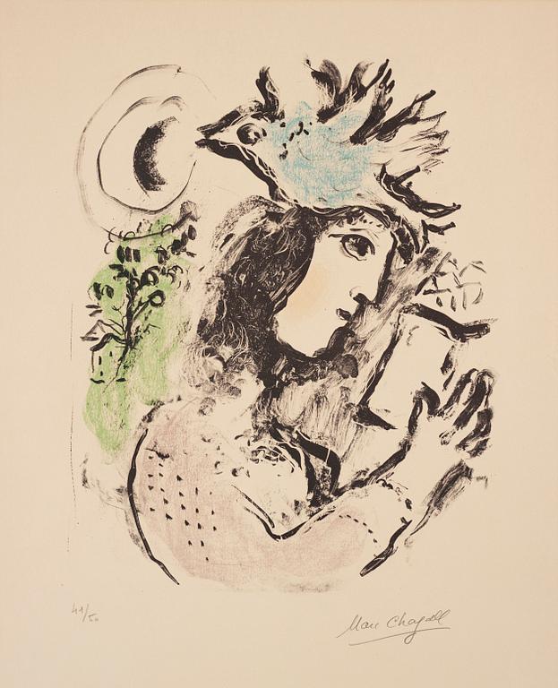 Marc Chagall, "Poétesse".