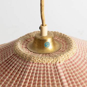 Svenska Armatur Eskilstuna, a Swedish Modern ceiling lamp, 1940s-50s.