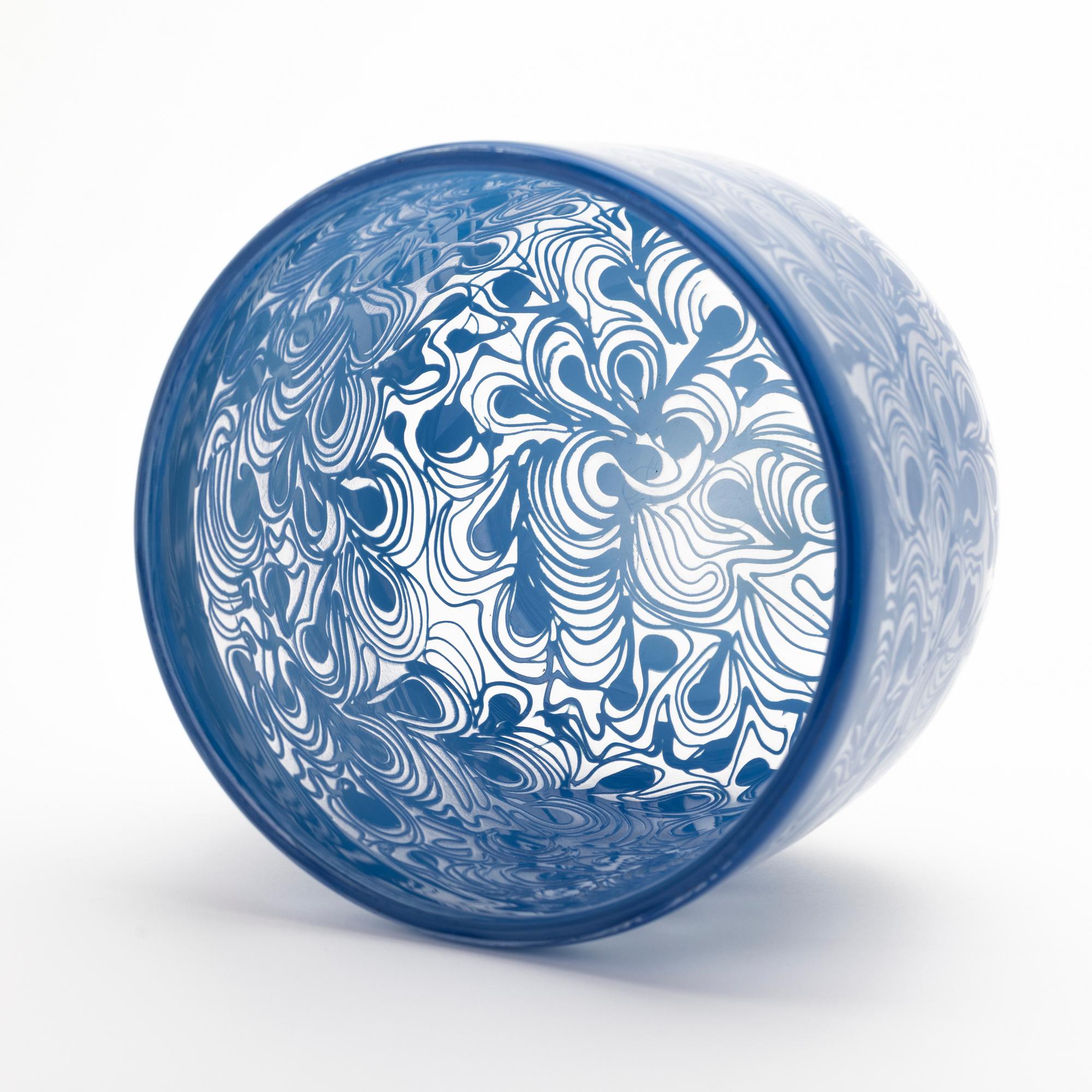 Bertil Vallien, Bowl, glass, Boda Åfors.