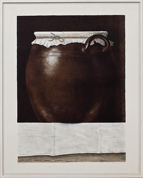 PHILIP VON SCHANTZ, färglitografi, signerar, daterad 77 och numrerad HC II/IXV.