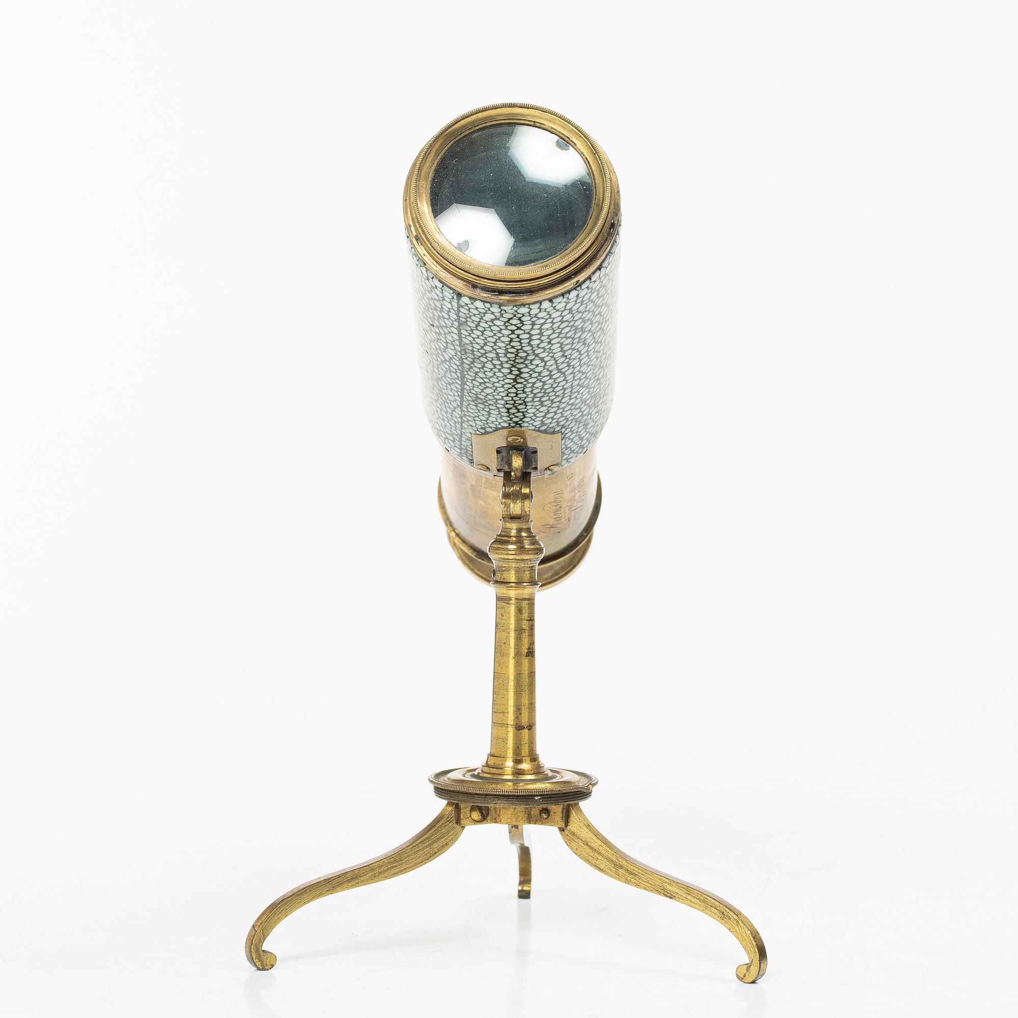 Library telescope by Jesse Ramsden, London, (1735-1800).