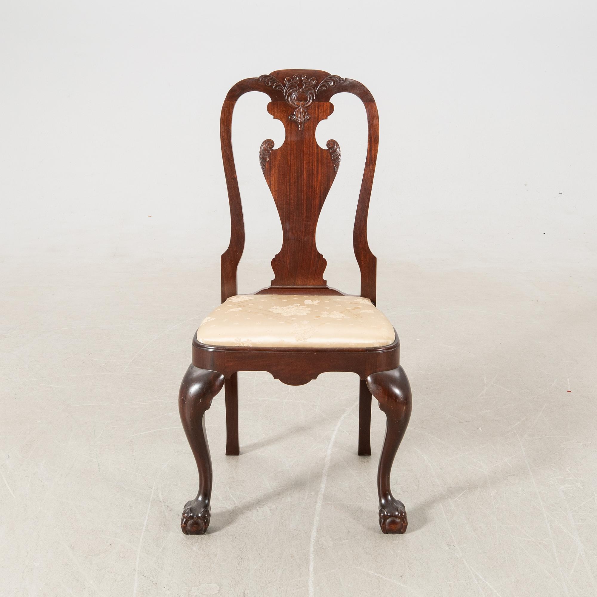 Stol Louis XV-stil 1900-talets första hälft.